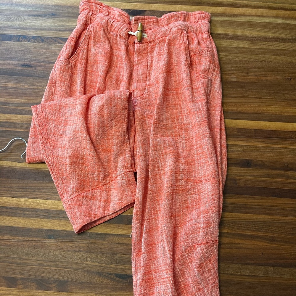 Free people paper bag waist pant